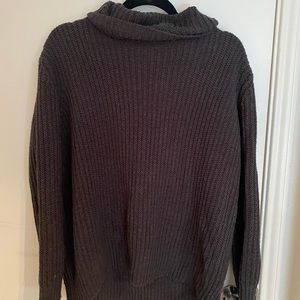 grey turtle neck size extra large